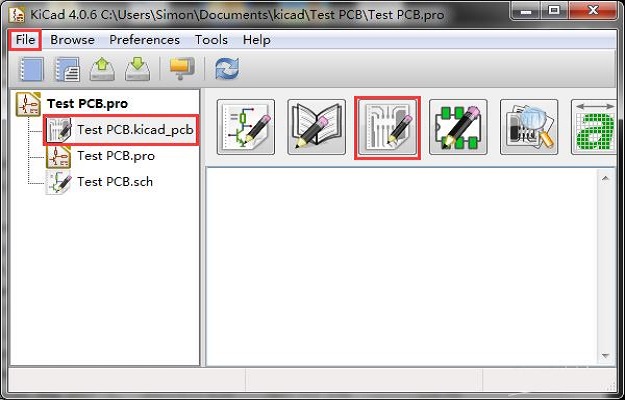 Kicad pcb tasarim RS274X formati gerber ciktisi alma 01 2018 - Kicad Gerber &Ccedil;ıktısı Alma