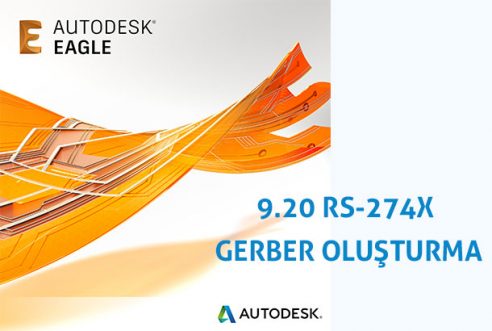 Eagle 9.20 Sürümü Gerber Çıktısı Alma