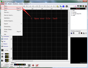 Sprint Layout 6 0 RS 274X gerber olusturma 2019 001 300x233 - Sprint-Layout İle Gerber Oluşturma