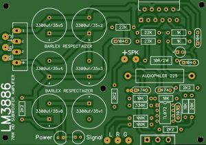 LM 3886 70w subwoofer amfi baski devre karti pcb projesi 2019 02 300x211 - 70W Subwoofer Amfi Devresi