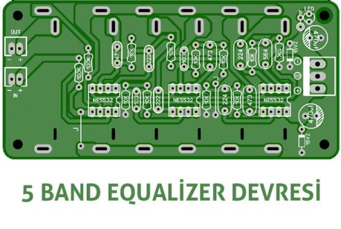 5 Band Ekolayzer Devresi