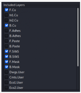 KiCad 5.1.5 Gerber Oluşturma KiCad 5.1.5 gerber olusturma Kicad ile gerber alma ve disari aktarma 04 262x300 - KiCad 5.1.5 Gerber Oluşturma