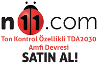 TDA2030 Ton Kontrol Ozellikli Amfi Devresi n11.com  - Ton Kontrol &Ouml;zellikli Stereo Amfi Devresi TDA2030