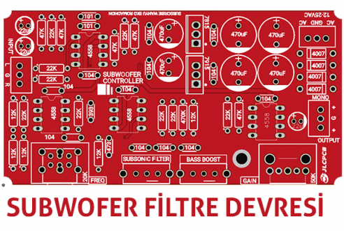 Subwoofer Filtre Devresi